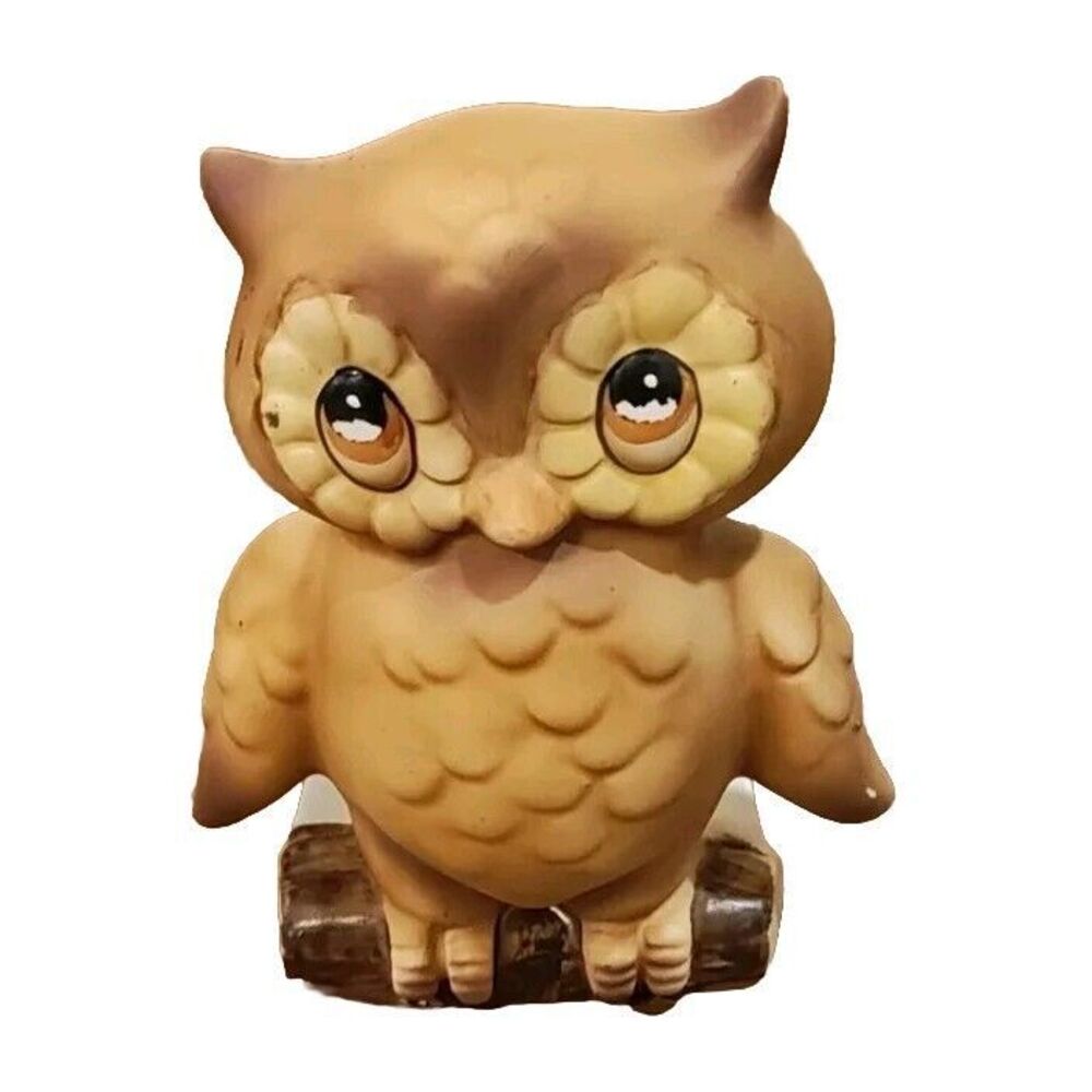 Josef Originals Owl Napkin Or Letter Holder Vintage